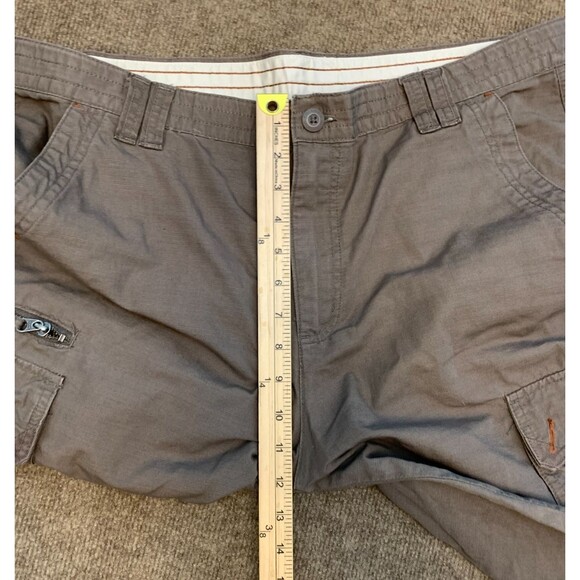 Columbia Shorts Mens 36 Cargo Utility Hike Camp Trail Outdoor Cotton Canvas - Picture 5 of 9